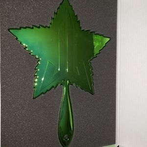 Jeffree Star Green Chrome Leaf Mirror